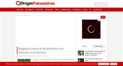 Desktop Screenshot of drogaspsicoactivas.com